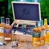 Tullamore Dew darčeková sada pre muža, otca, priateľa, deda, brata, strýka, švagra k narodeninám, výročiu, sviatku, vianociam Veko s gravírovaným obrázkom a textom