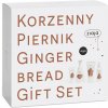 Ziaja Gingerbread jemný krém na ruky 50 ml + krémové penivé mydlo 250 ml + sprchový gél 160 ml + hydratačná hmla na telo 100 ml