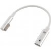 AppleKing redukcia 5 Pin Magsafe 1 (tvar L) na USB-C pre Macbook - sivý - možnosť vrátiť tovar ZADARMO do 30tich dní