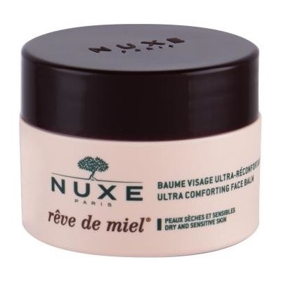 NUXE Rêve de Miel Ultra Comforting Face Balm upokojujúci balzam na suchú a citlivú pleť 50 ml pre ženy