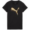 ESS METALLIC Tričko PUMA Black-Metallic Go Veľkosť M