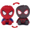 HOLLYWOOD Plyšová obojstranná postavička - Spider-Man a Miles Morales - Marvel - 28 cm