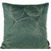 Takoy Obliečka BLINK 23 z mäkkého zamatu so zlatým motívom listov-HF-388681 | 45 x 45 cm