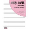 MUSIC PAPER NoteBook - Standard Notation