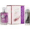 Lattafa Mahasin Crystal Violet EDP 100 ml + deospray 75 ml darčeková sada