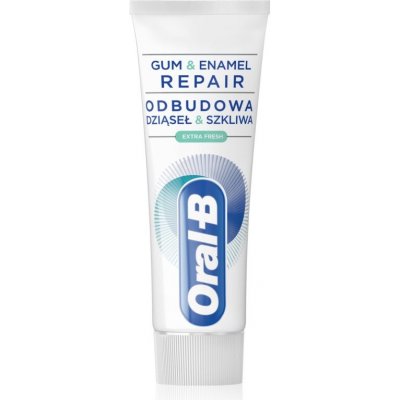 Oral B Gum & Enamel Repair Fresh White zubná pasta pre svieži dych 75 ml