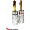 Nakamichi Banana Plugs N0534 (Reproduktorový banánik (konektor) s novo vyvinutým pružným systémom, cena za pár)