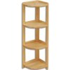 ČistéDrevo Regál drevený rohový r4r 106 x 30 x 30 cm