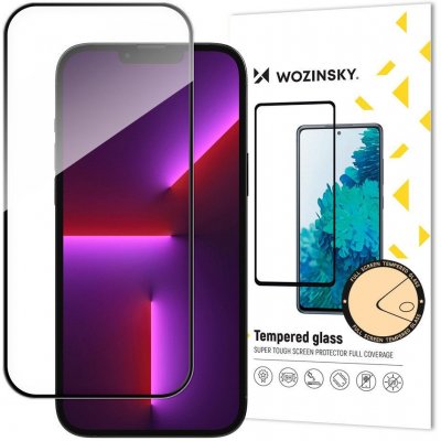 Wozinsky 5D Tvrdené sklo pre iPhone 15 Pro, čierne 5907769308949