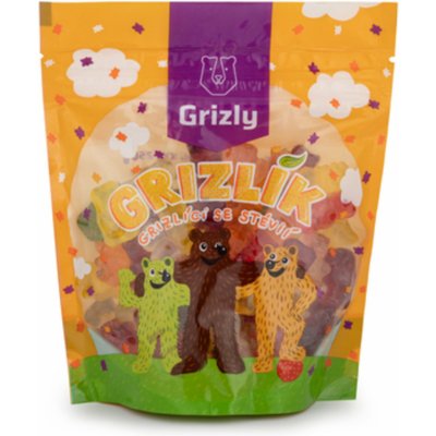 Grizly Grizlíci so Stéviou XXL 250 g