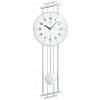 Nástenné hodiny Ams Design strieborné 65cm