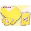 Baby Nellys Deka / dečka froté / velúr - Macko Teddy - krémová