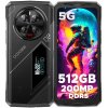 Smartfón DooGee V40 PRO 16 GB / 512 GB 5G strieborný