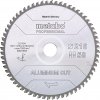 Metabo 628443000 - Pílový list „aluminium cut - professional“, 216x30 Z58 FZ/TZ 5°neg