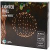 Joomer svetelná guľa na batérie, 30 cm, 120 LED, 1ks teplá biela