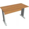 Hobis Pracovný stôl Cross, 120x75,5x60 cm, jelša/kov