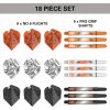 Target - darts Sada letek a násadek - Ink - Raymond van Barneveld - midi