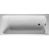 Duravit D-CODE vaňa obdĺžniková 160x70cm akrylát 100l, Biela 700096000000000