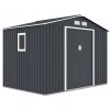 Letoss Záhradný domček HUDSON 277x191x202cm, tmavosivý