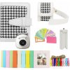 LoveInstant Set 5v1 Příslušenství Pouzdro Samolepky na album Rámečky Stativ pro Fuji Instax Pal / Bílá