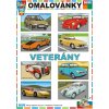 Omaľovánky Bestr A4 Veterány