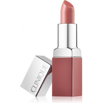 Clinique Pop™ Lip Colour + Primer rúž + podkladová báza 2 v 1 odtieň 01 Nude Pop 3,9 g