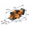 Fein AHKS 18-57 AS cordless Hand circular saw
