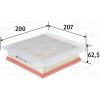 Vzduchový filter VALEO 585438