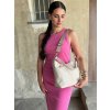 Béžová kabelka na rameno/crossbody GROSSO GS-3111-beige