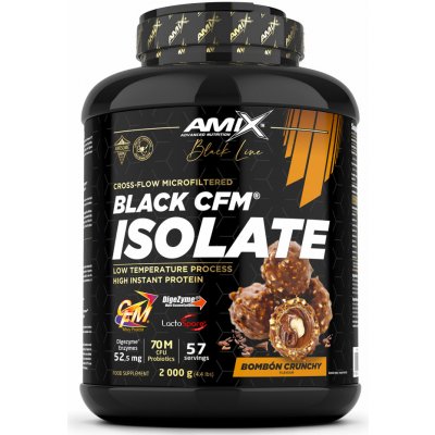 Amix Black Line Black CFM Isolate 2000 g bombón crunchy