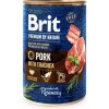 Brit Premium by Nature Pork with Trachea 400 g