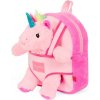 Detský plyšový batoh s odnímateľnou hračkou Perletti Toys, UNICORN, 13085