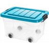 Plastový box s kolieskami a vekom, 20L