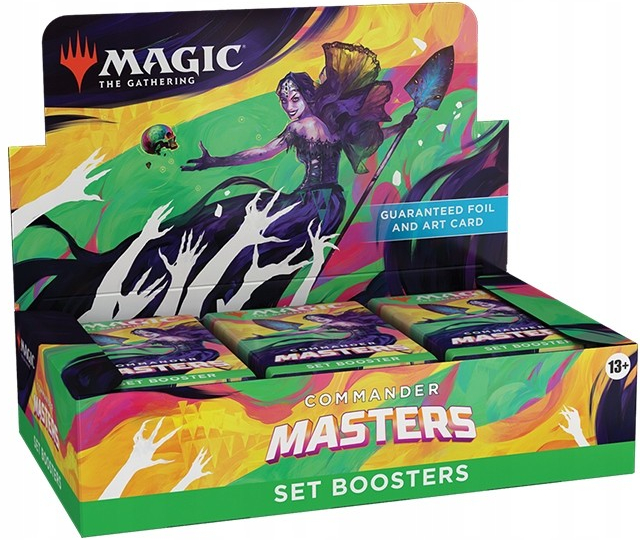Wizards of the Coast Magic The GatherinG Commander Masters Set Booster