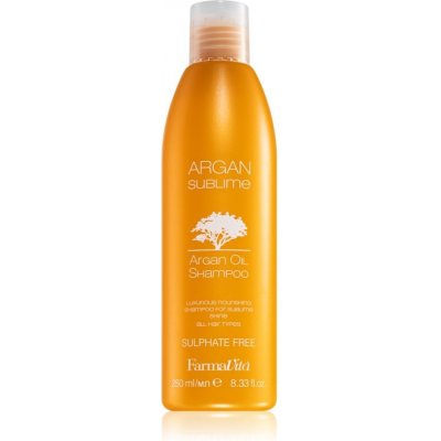 FarmaVita Argan Sublime bezsulfátový šampón s arganovým olejom 250 ml