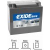 Exide GEL12-16 motobaterie GEL 12V 16Ah 100A 180x75x165