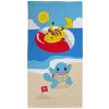Halantex Osuška Pokémon / ručník Pokémon Pikachu Beach 70x140 cm