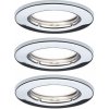 Paulmann | Paulmann 93853 - SADA 3xLED-GU10/4,5W Podhľadové svietidlo STARR 230V | W1086
