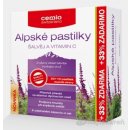 Bonbón Cemio Alpské pastilky Šalvia a Vitamín C 40 pastilek