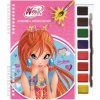 Winx Club Bloom - Omalovánky s vodovými barvami