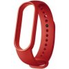 BStrap Silicone remienok na Xiaomi Mi Band 5/6/7, mahogany red (SXI011C08)