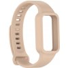 Silikónový náhradný náramok pre Xiaomi Smart Band 9 Active a Redmi Band 3 Farebný variant: piesková ružová