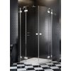 RADAWAY ESSENZA PRO WHITE PDD 100cm pravé dvere do kombinácie / sprchový kút štvrťkruhový, profil biely, sklo číre, 10095100-04-01R