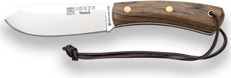 JOKER NESSMUK BUSHCRAFT KNIFE, WALNUT WOOD HANDLE CN136