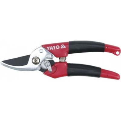 YATO Nožnice záhradnícke 180mm (priemer do 13mm) šikmý strih