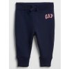 GAP 688170-03 Dětské tepláky fleece GAP logo Tmavě modrá - 12-18M