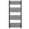 Erga Puerto, vykurovacie teleso 1300x600 mm, 620W, čierna matná, ERG-LAV-GRZE-BK-60130