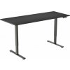 AlzaErgo Table ET2 Core čierny + doska 160 × 80 cm lamino čierna