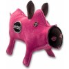 PafDog® Prasátko Pinky z kůže a juty 25 cm