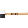 Kladivo Strend Pro HM232 340 g, 290mm, gumené, BlackWhiteHead, drevená rúčka